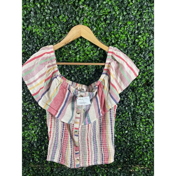 NWT, Dizzire, off shoulder Blouse, women’s size S - Picture 1 of 6